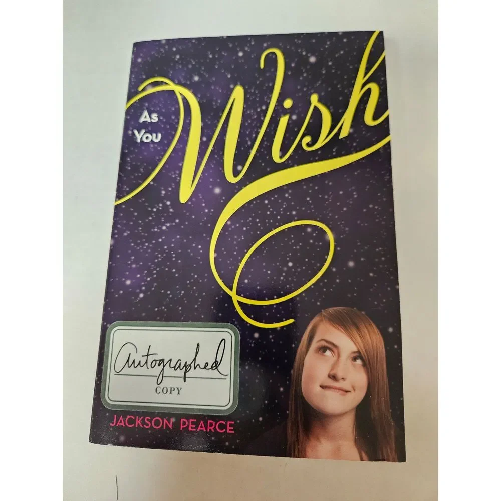 As‎ You Wish By Jackson Pearce Signed Copy